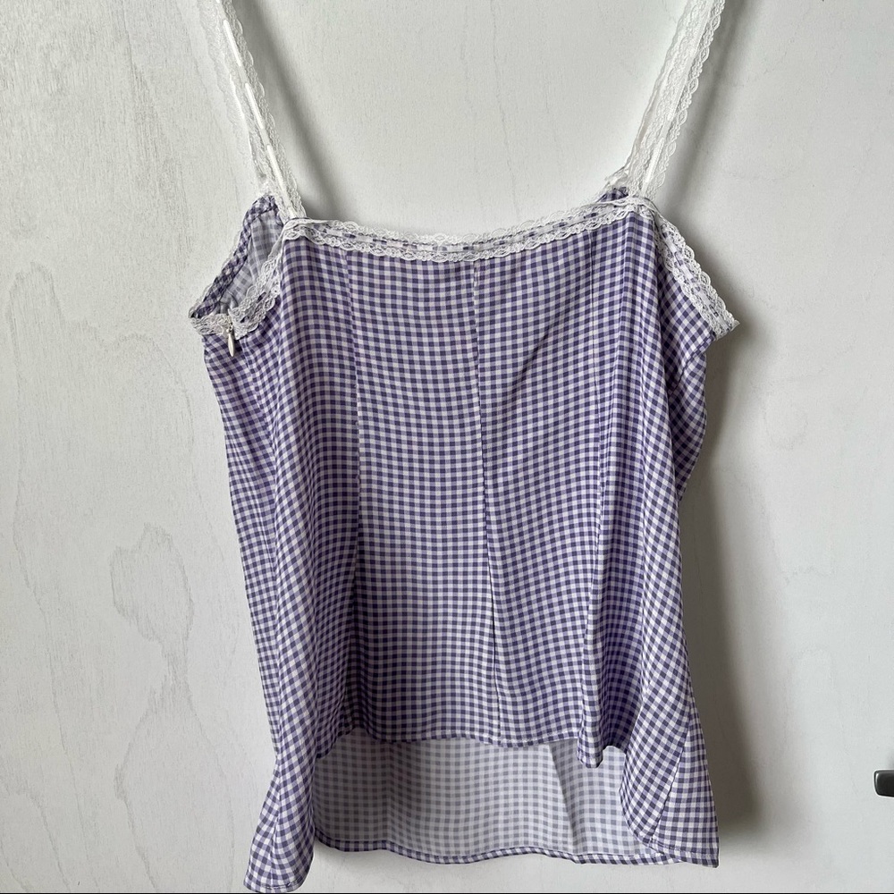 Rouje Paris Ivon Top Gingham - Picture 3 of 6